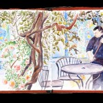 Plein Air Sketchbook, Dushanbe Tea House